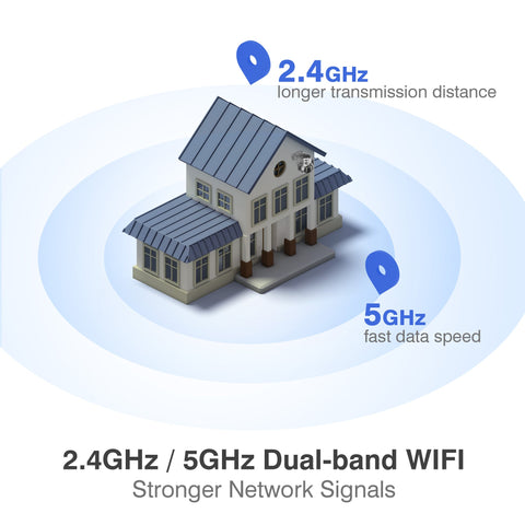 Ctronics 4K 8MP Cámara PTZ para exteriores con foco, cámara de seguridad WiFi de 2,4/5 GHz, cámara con cable para seguridad del hogar con detección de personas/mascotas/vehículos y seguimiento automático